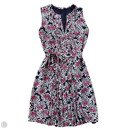 Dress Designer By Tory Burch In Blue & Pink, Size: S