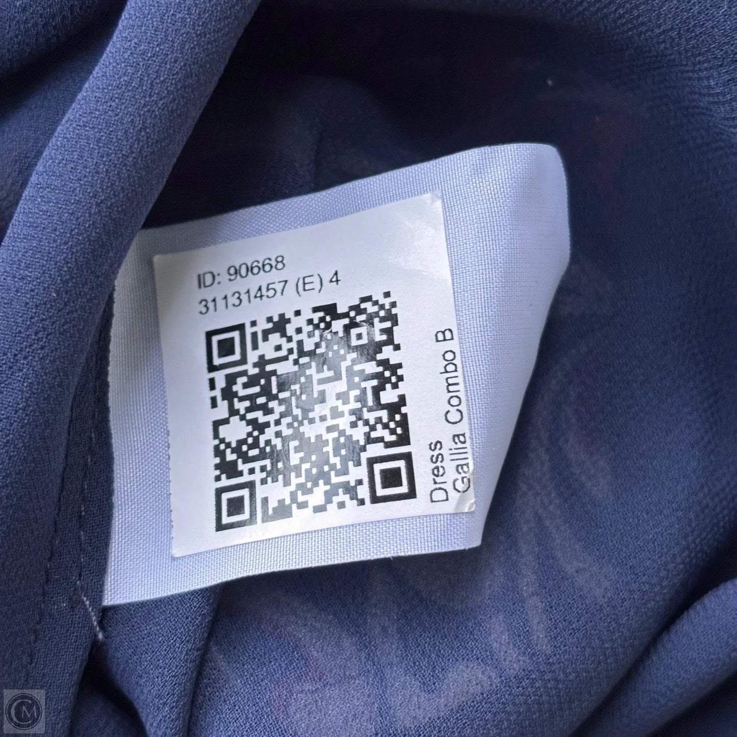 Dress Designer By Tory Burch In Blue & Pink, Size: S