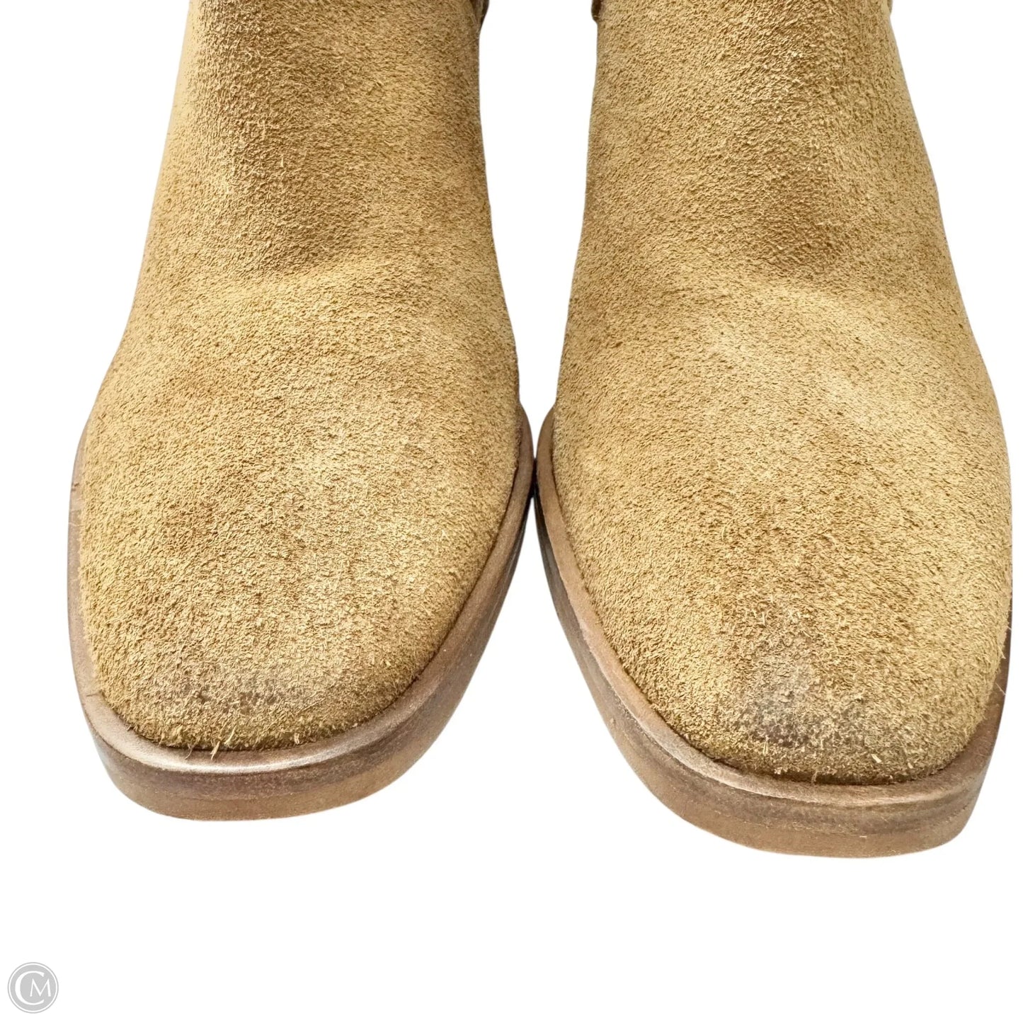 Boots Ankle Heels By Dolce Vita In Tan, Size: 9