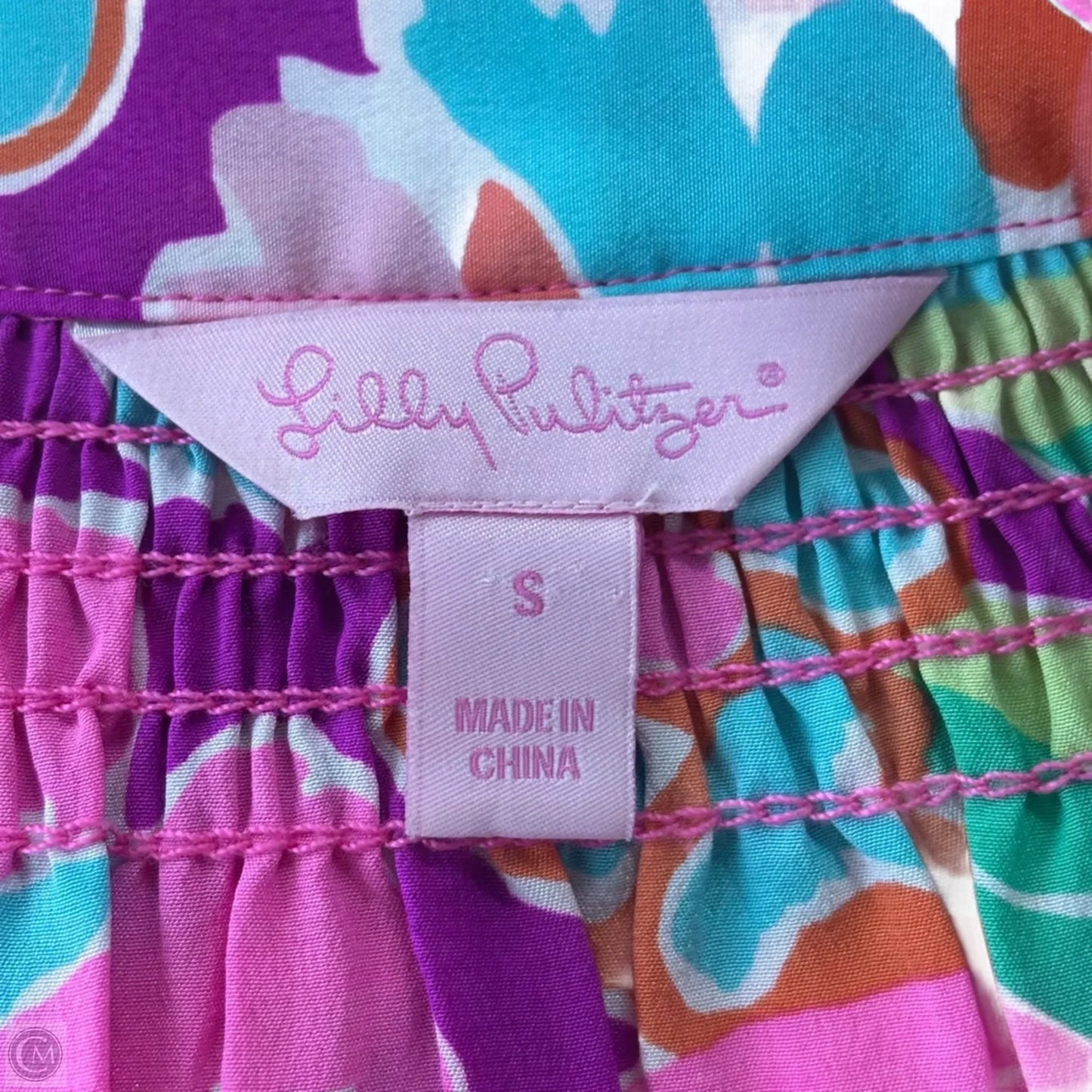 Blouse Designer By Lilly Pulitzer In Floral Print, Size: S