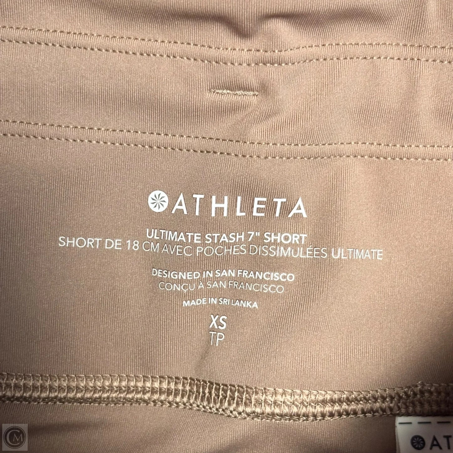 Athletic Shorts By Athleta In Brown, Size: Xs