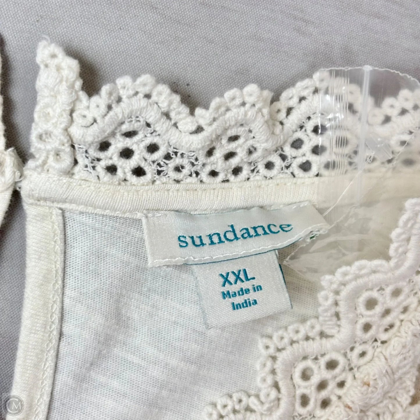 Top Sleeveless By Sundance In Cream, Size: Xxl