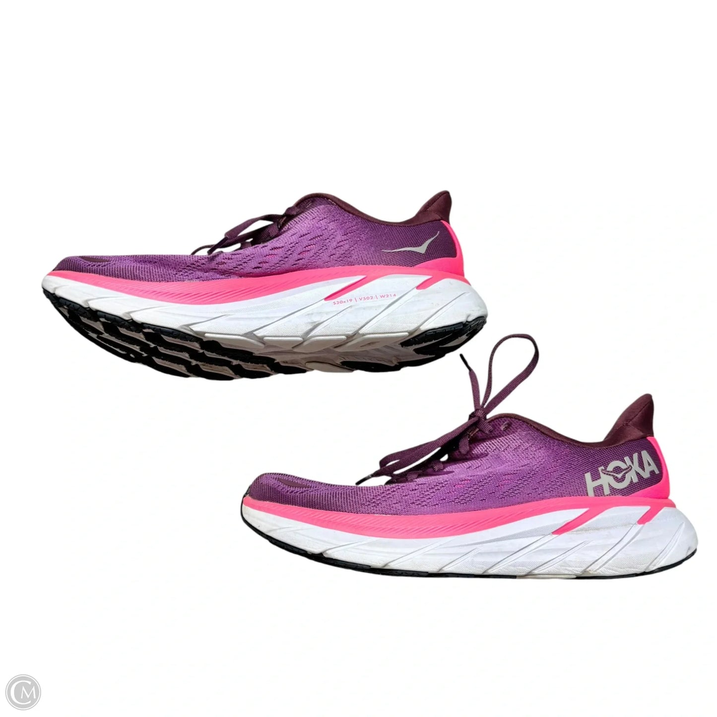 Shoes Sneakers By Hoka In Pink & Purple, Size: 7