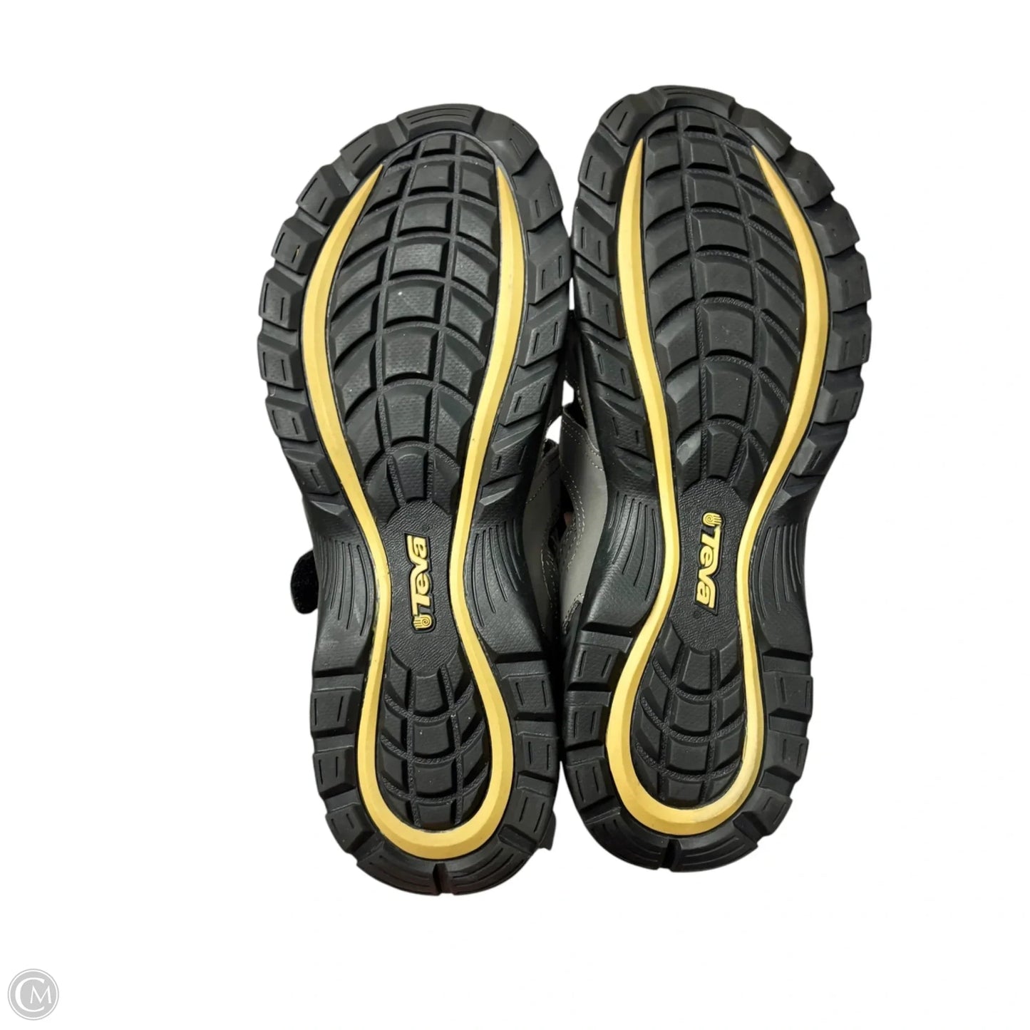 Sandals Sport By Teva In Grey & Tan, Size: 9