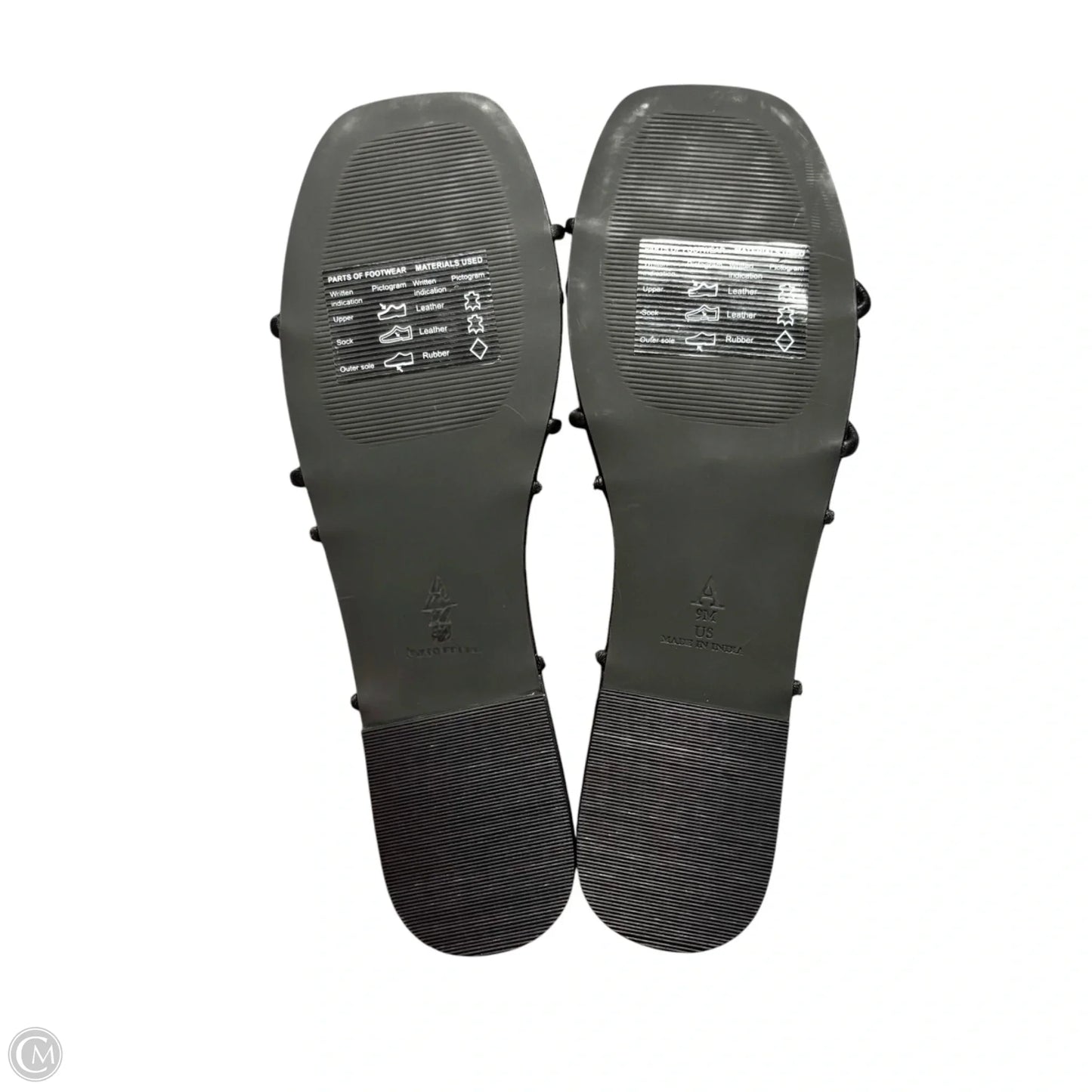 Sandals Flats By Maeve In Black, Size: 9