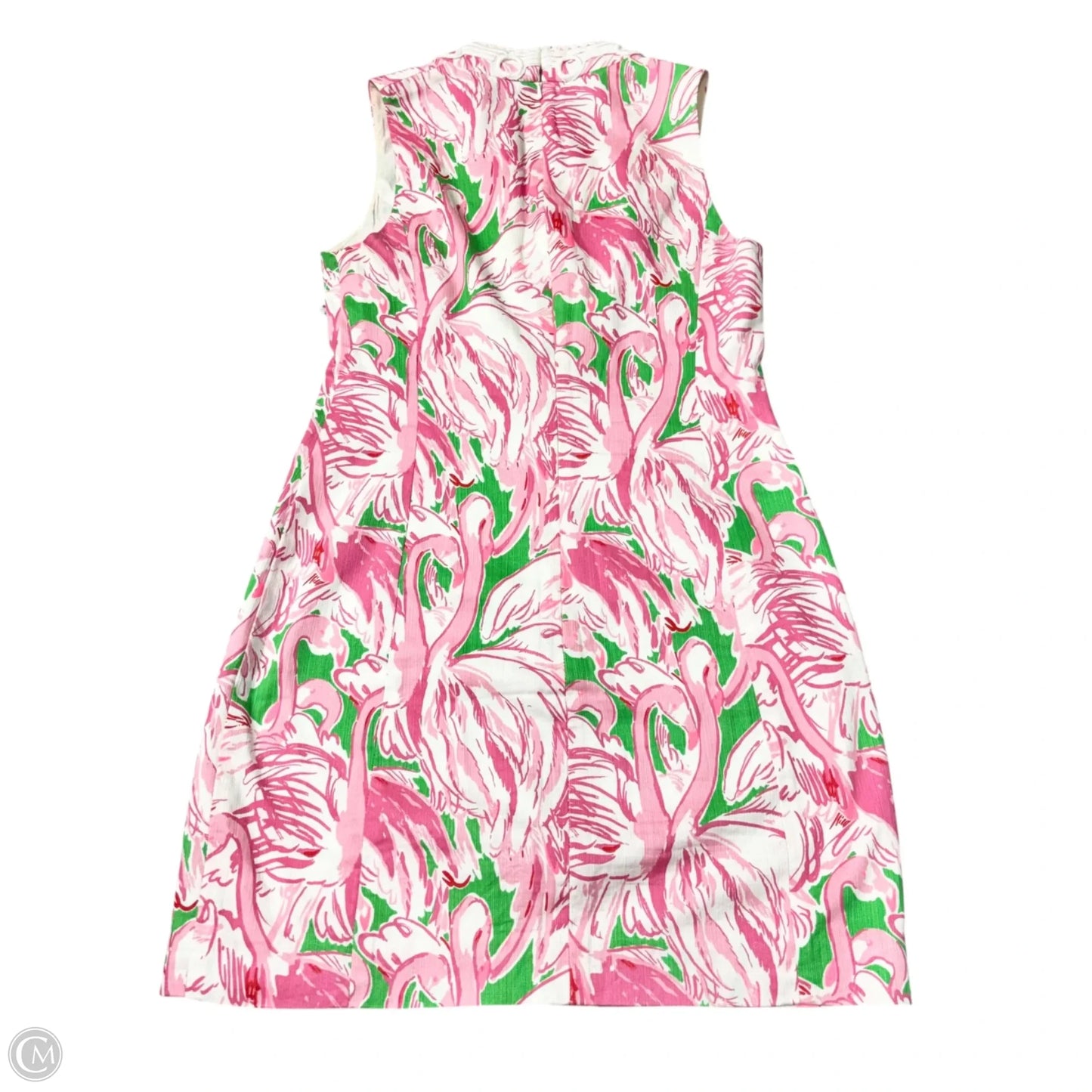 Dress Designer By Lilly Pulitzer In Pink & White, Size: Xs