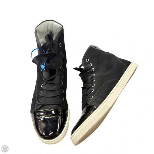 Shoes Luxury Designer By Lanvin In Black, Size: 7.5
