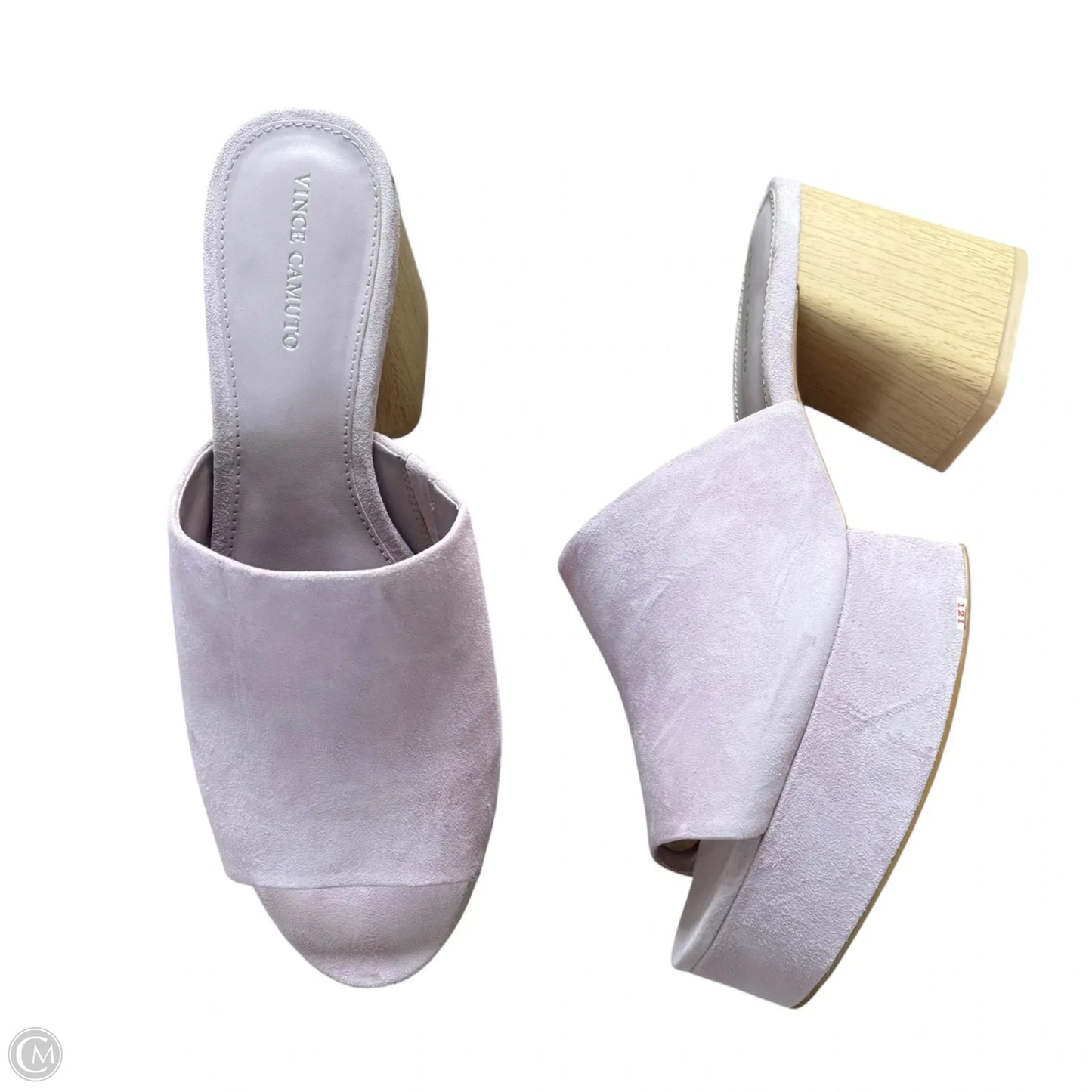 Sandals Heels Platform By Vince Camuto In Purple, Size: 10