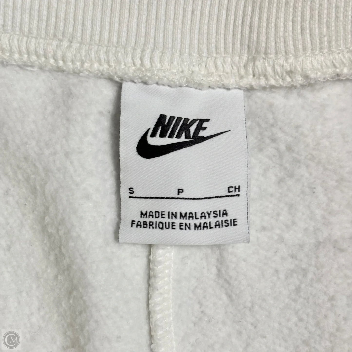 Athletic Pants By Nike In White, Size: S