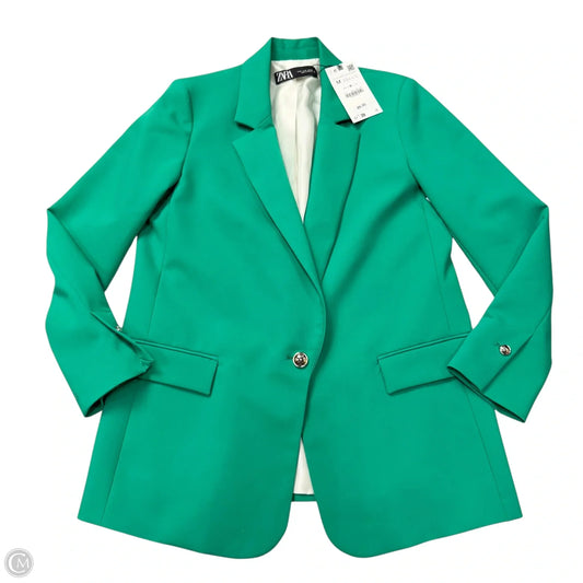 Blazer By Zara In Green, Size: M
