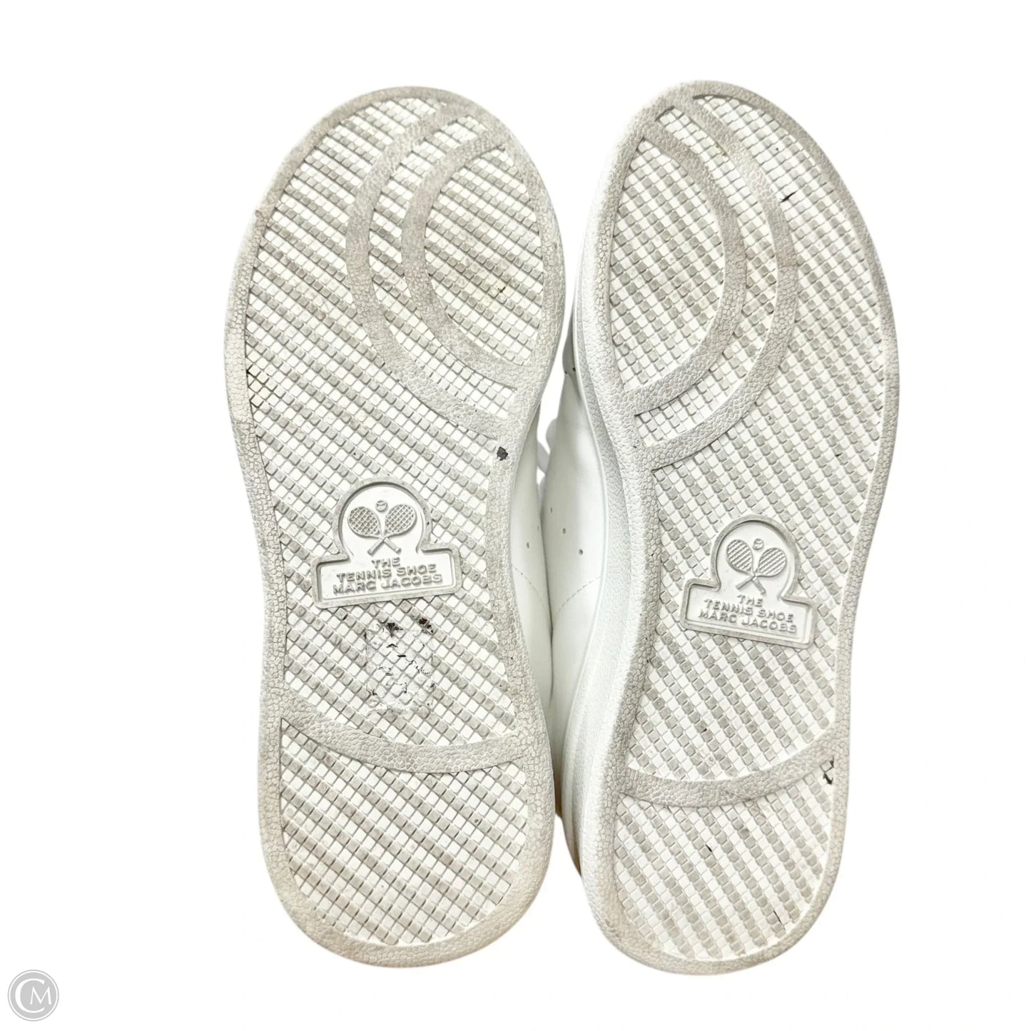 Shoes Luxury Designer By Marc Jacobs In White, Size: 10