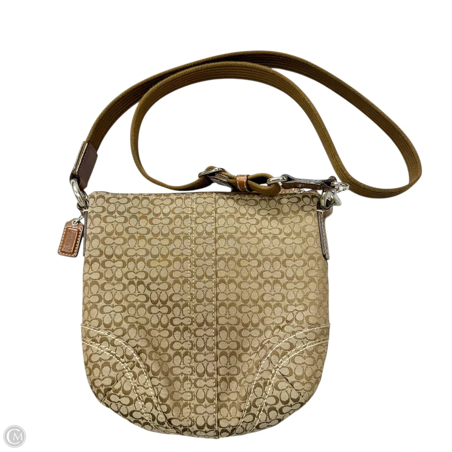 Crossbody Designer By Coach, Size: Medium