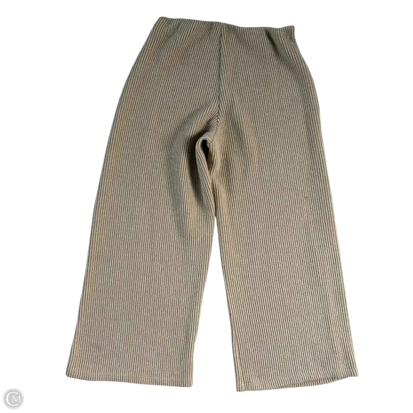 Pants Wide Leg By Urban Outfitters In Tan, Size: S