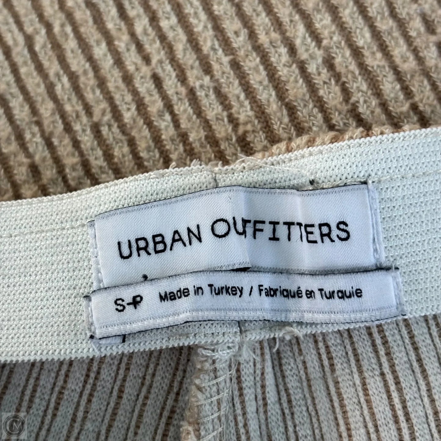 Pants Wide Leg By Urban Outfitters In Tan, Size: S
