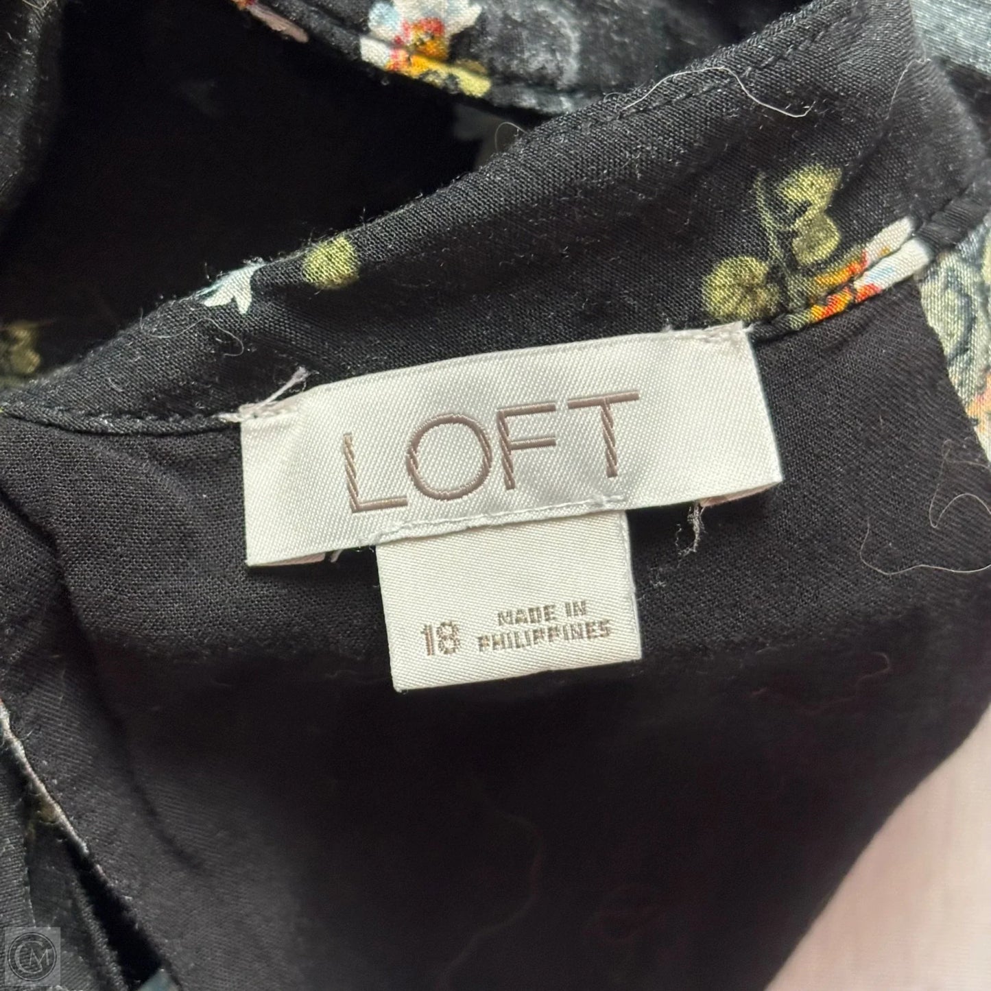 Jumpsuit By Loft In Black, Size: 1x