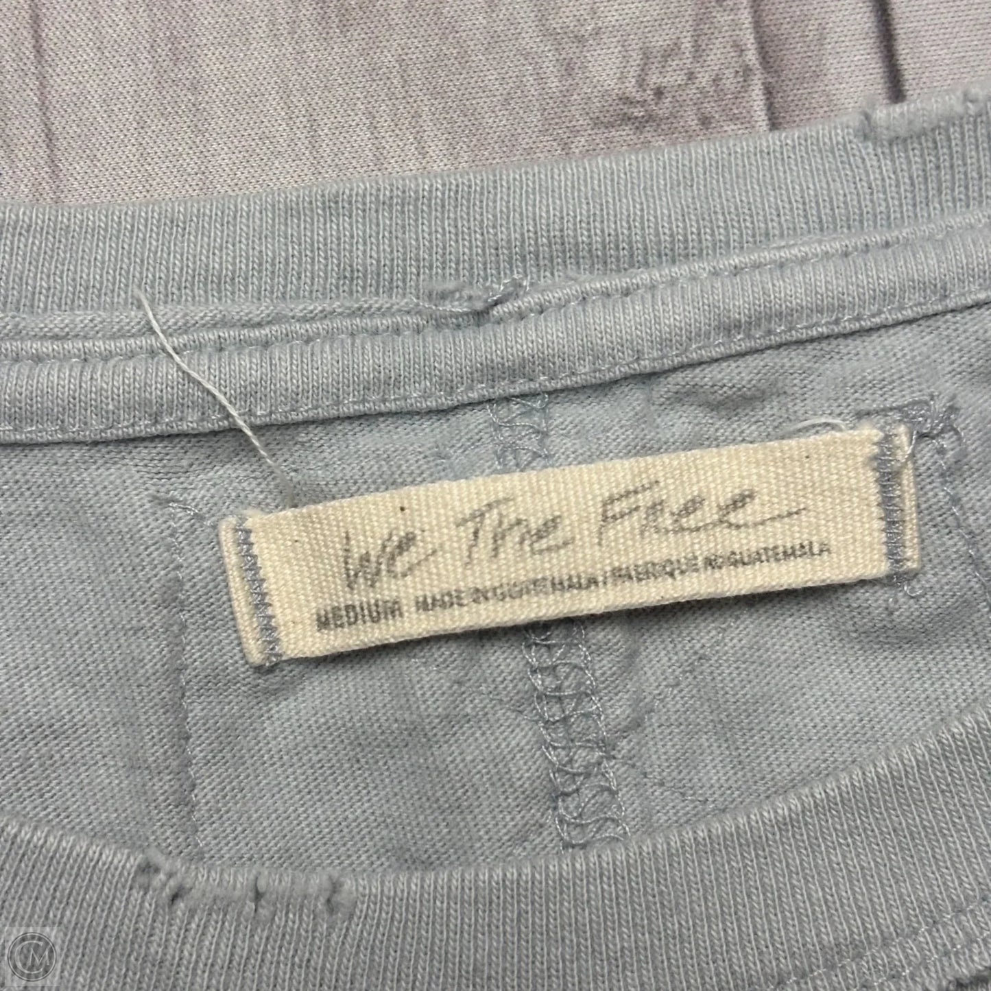 Top Long Sleeve By We The Free In Blue, Size: M