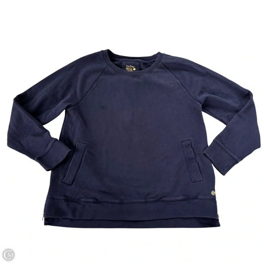 Sweatshirt Designer By Lilly Pulitzer In Navy, Size: Xl