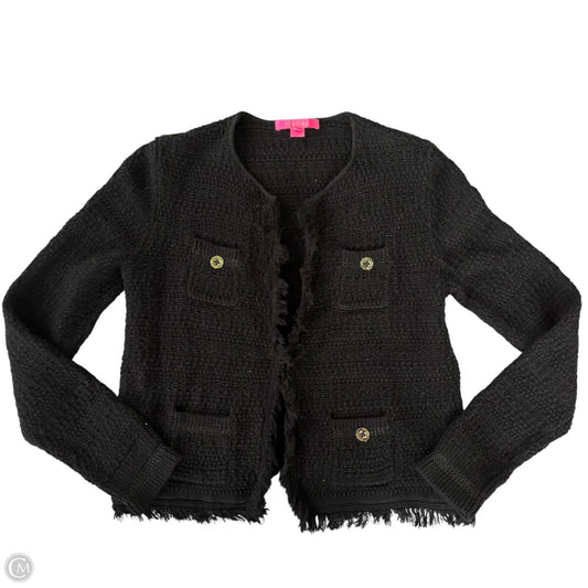 Cardigan Designer By Lilly Pulitzer In Black, Size: S
