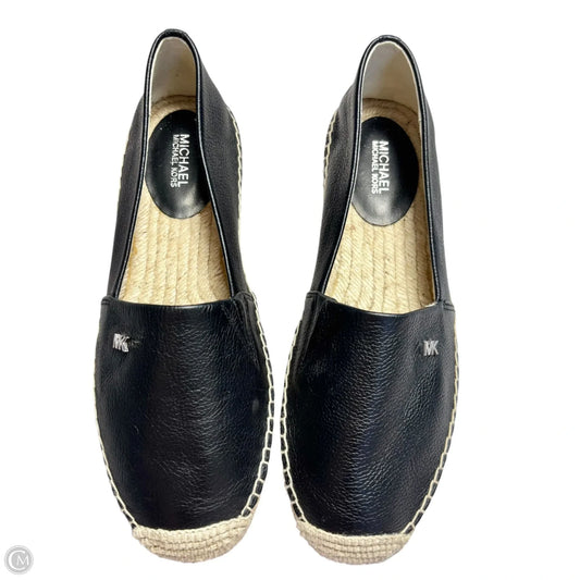 Shoes Flats By Michael By Michael Kors In Black & Cream, Size: 7