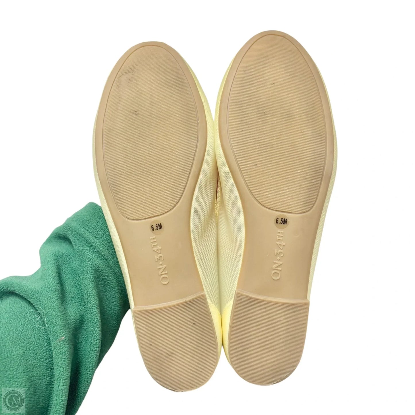 Shoes Flats By On 34th In Yellow, Size: 6.5