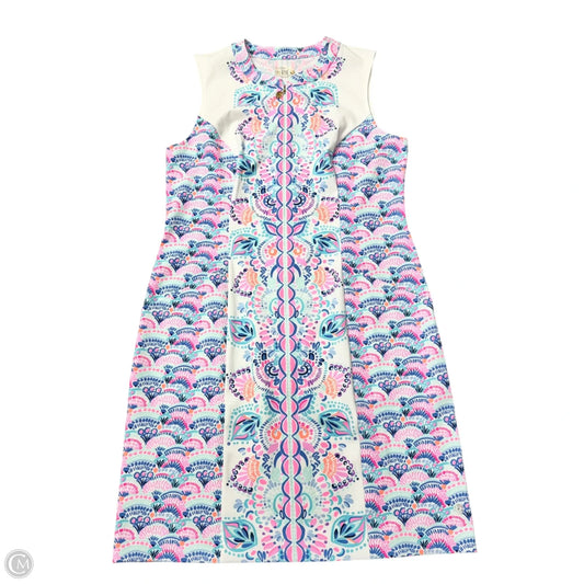 Dress Designer By Lilly Pulitzer In Blue & Pink, Size: L