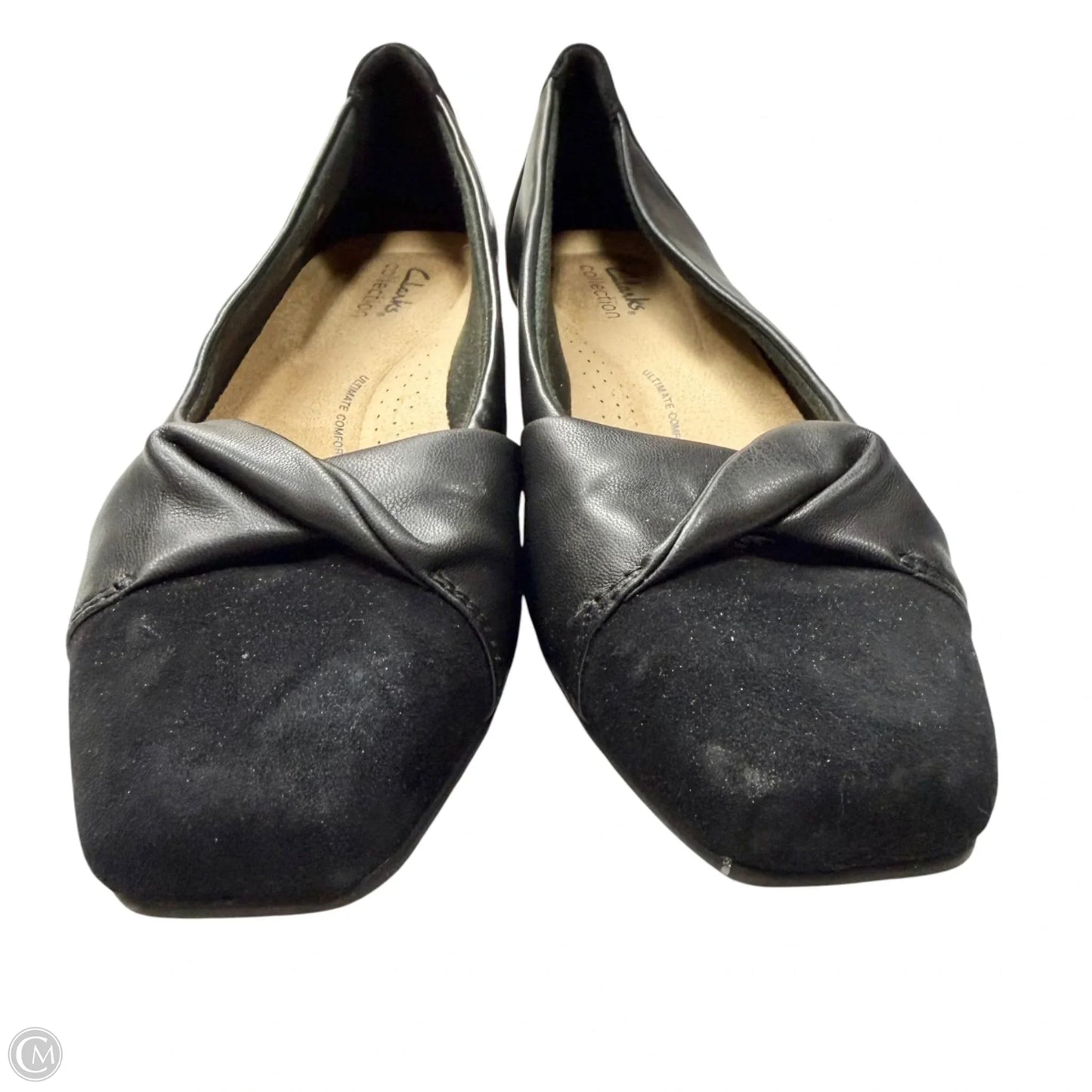 Shoes Heels Kitten By Clarks In Black, Size: 8