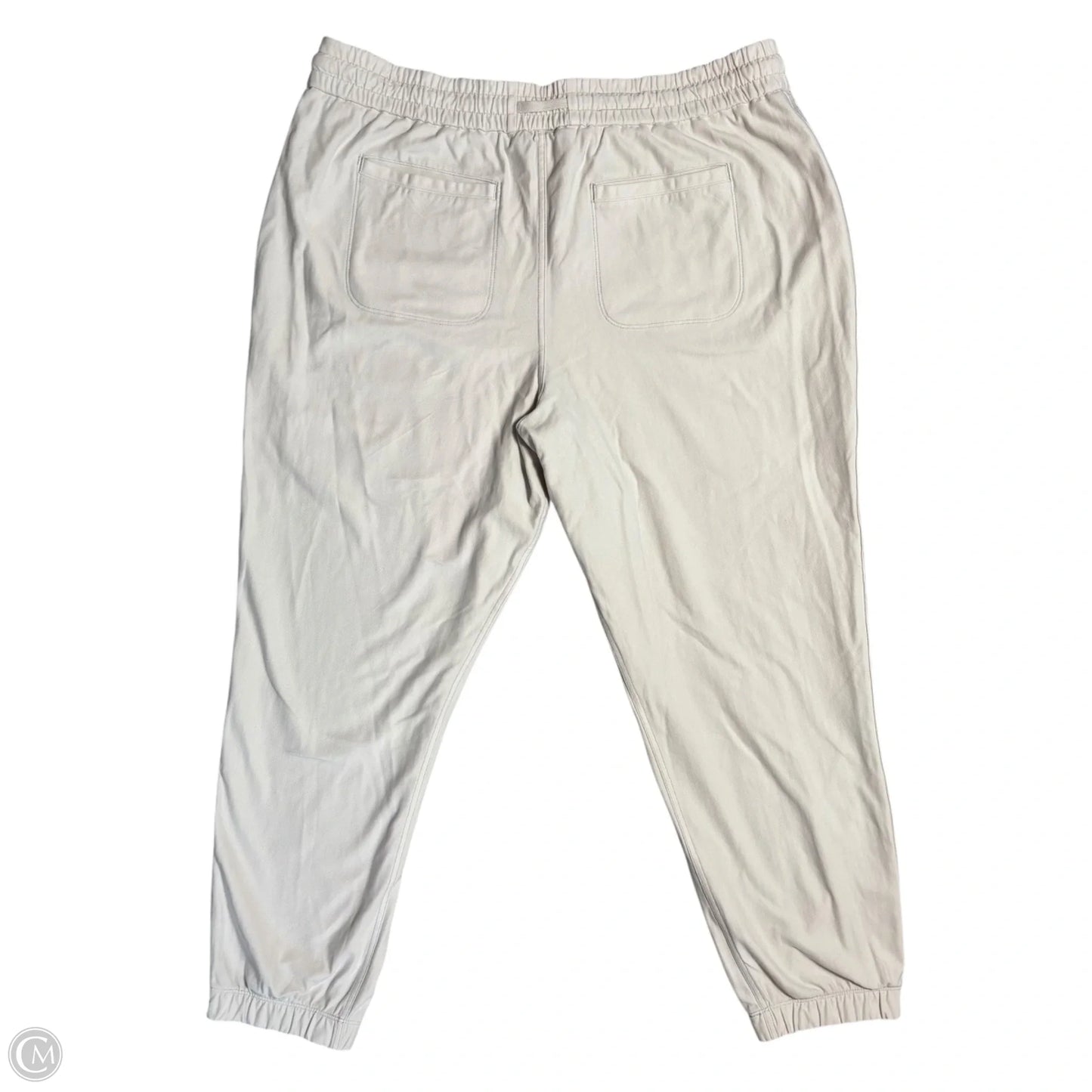 Athletic Pants By Athleta In Cream, Size: 1x