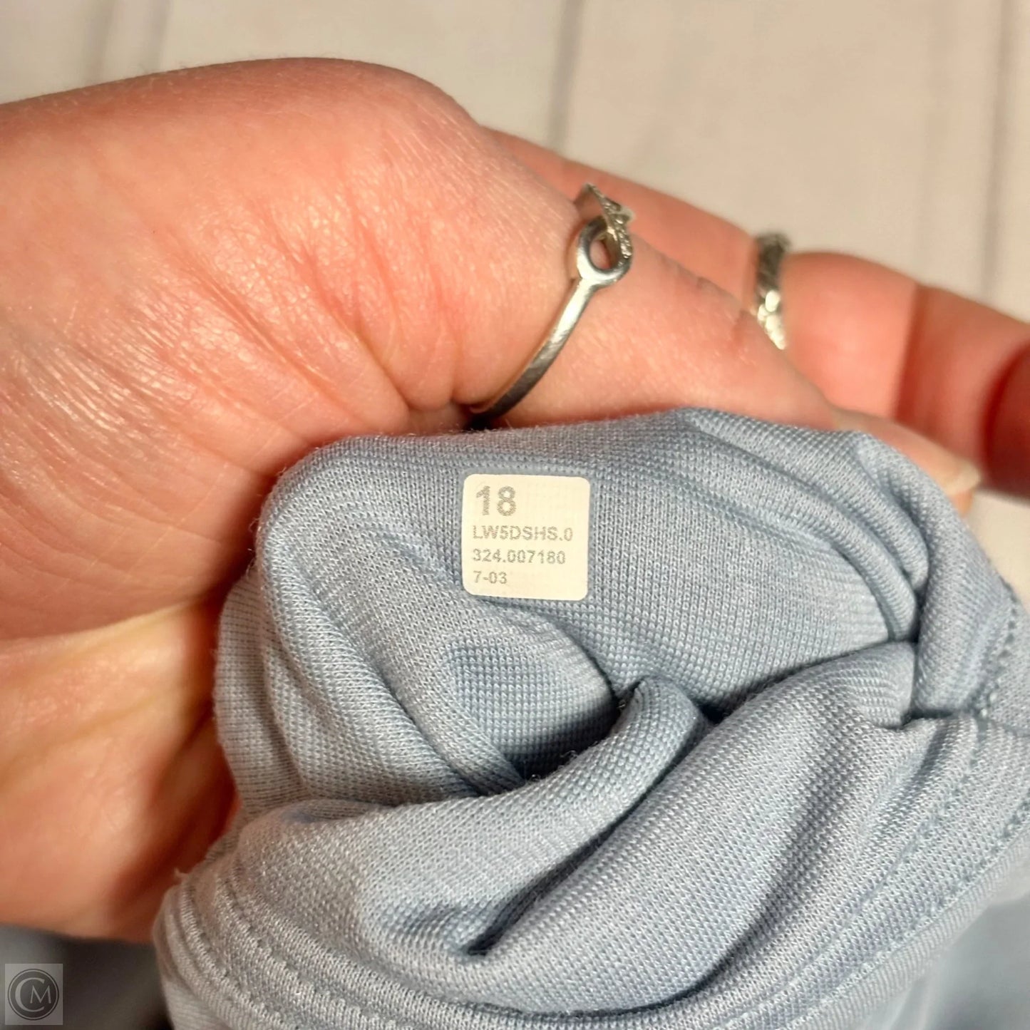 Athletic Leggings By Lululemon In Blue, Size: 1x