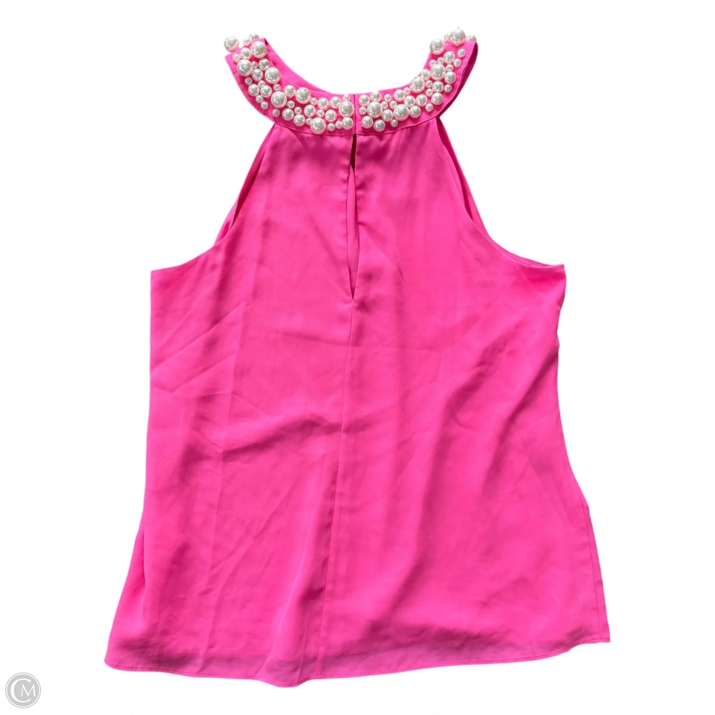 Top Sleeveless Designer By Lilly Pulitzer In Pink, Size: M