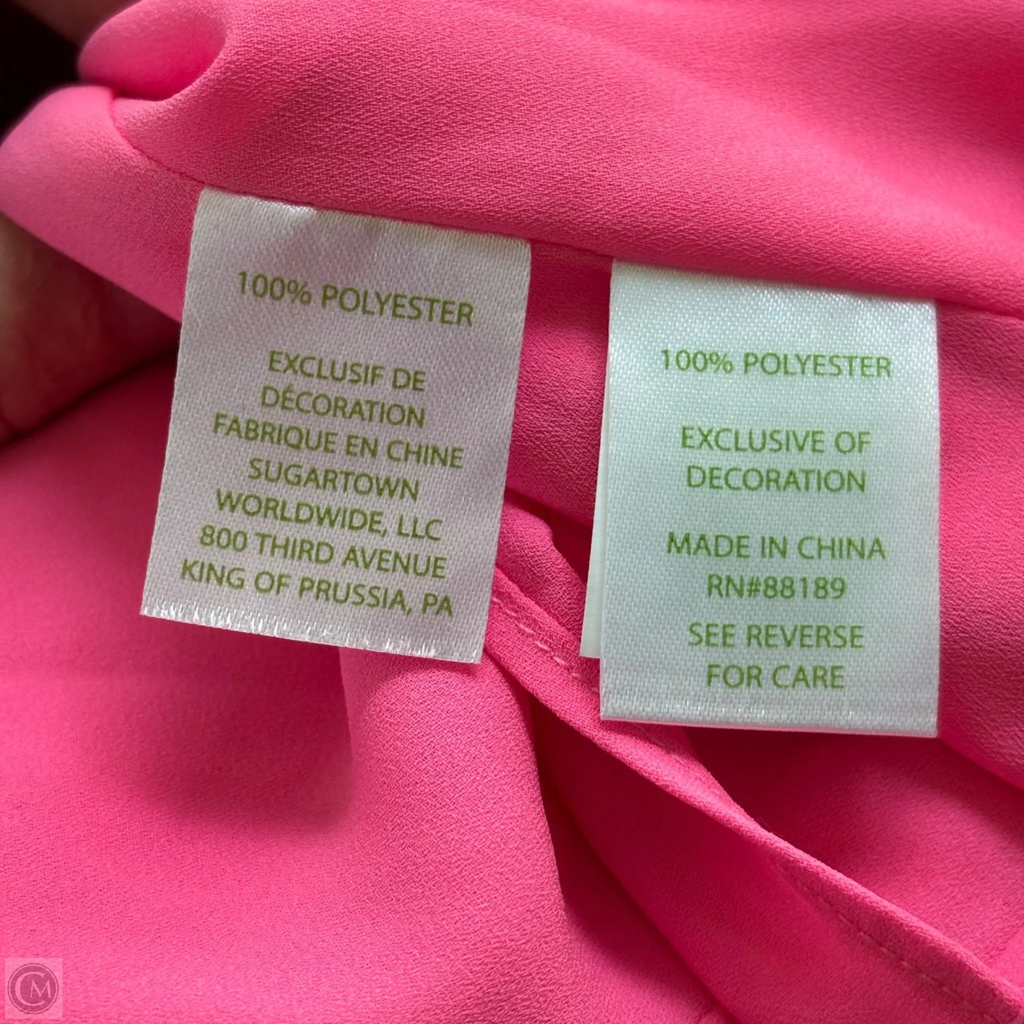 Top Sleeveless Designer By Lilly Pulitzer In Pink, Size: M