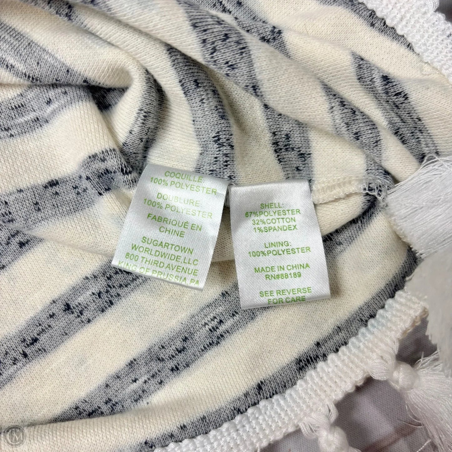 Top Sleeveless Designer By Lilly Pulitzer In Grey & White, Size: S