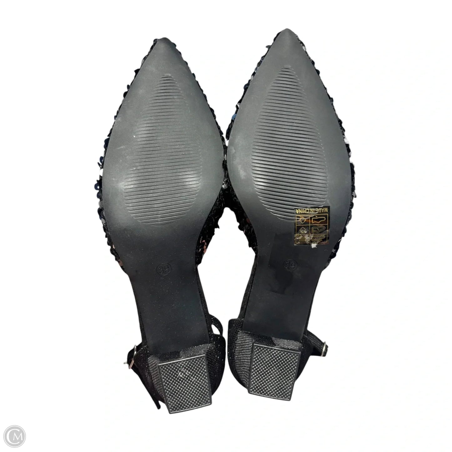 Shoes Heels Kitten In Black, Size: 8.5