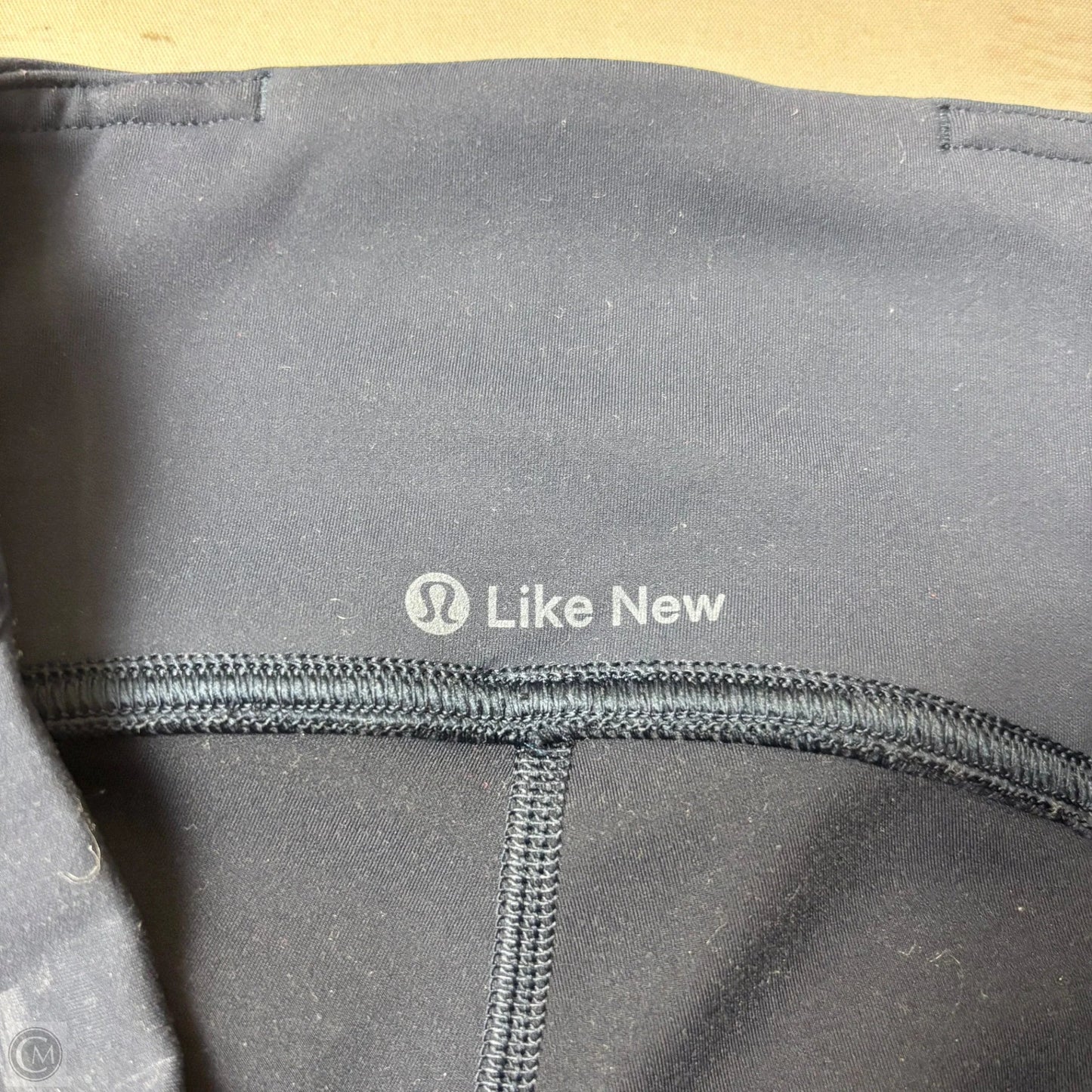 Athletic Leggings Capris By Lululemon In Navy, Size: M