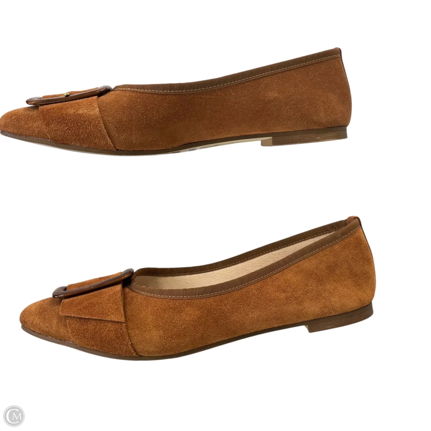 Shoes Flats By Le Martin In Brown, Size: 7.5