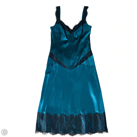 Dress Designer By Diane Von Furstenberg In Teal, Size: M