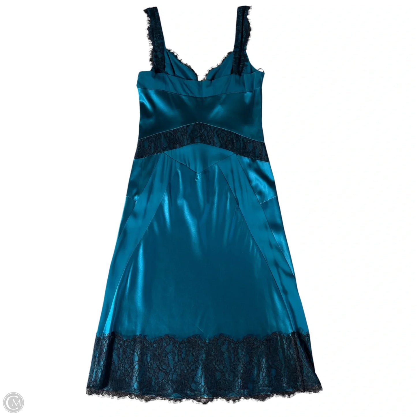 Dress Designer By Diane Von Furstenberg In Teal, Size: M