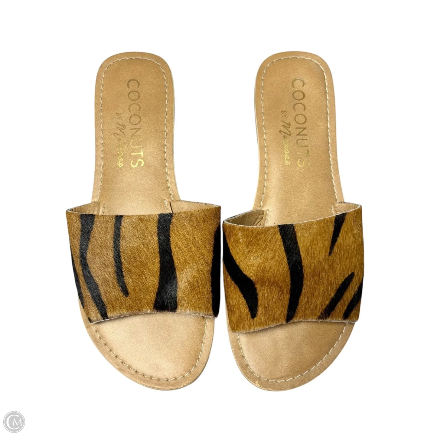 Sandals Flats By Coconuts In Brown, Size: 7