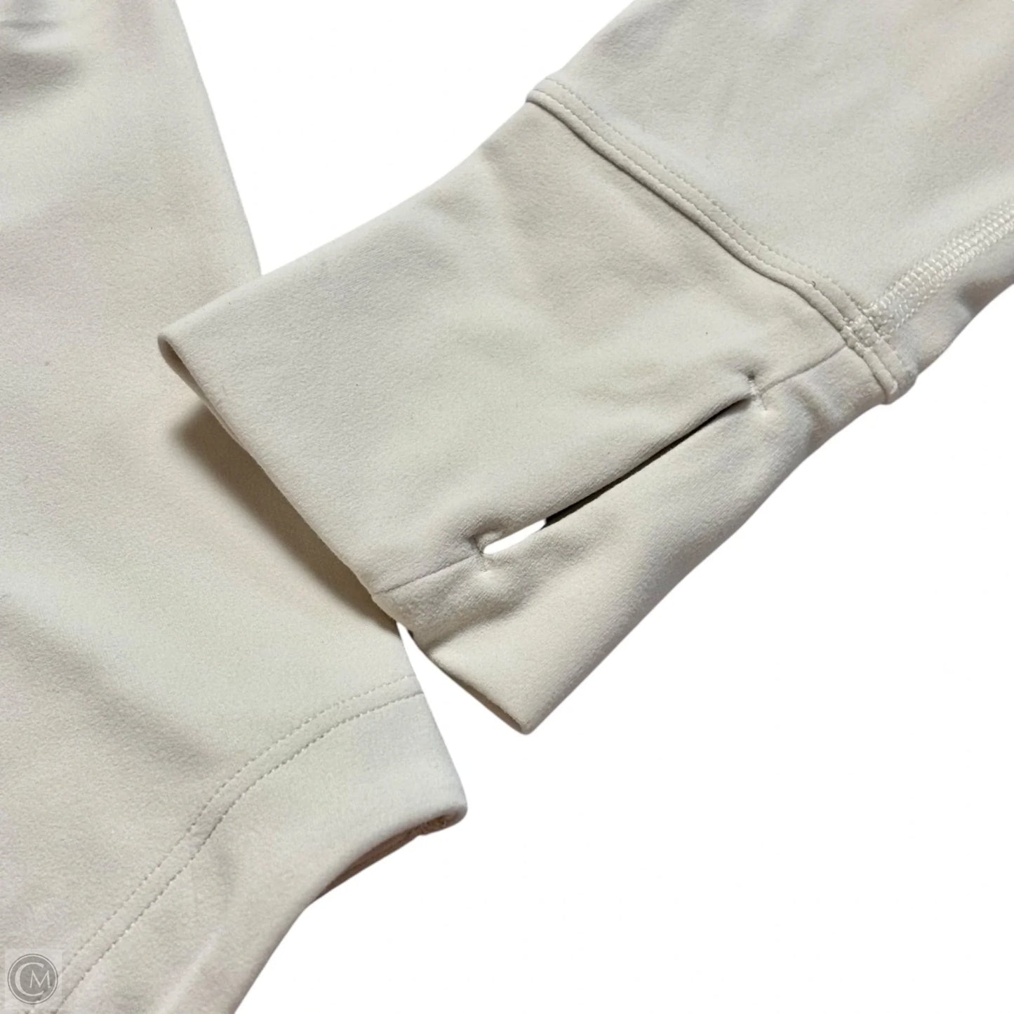 Athletic Jacket By Athleta In Cream, Size: Xs