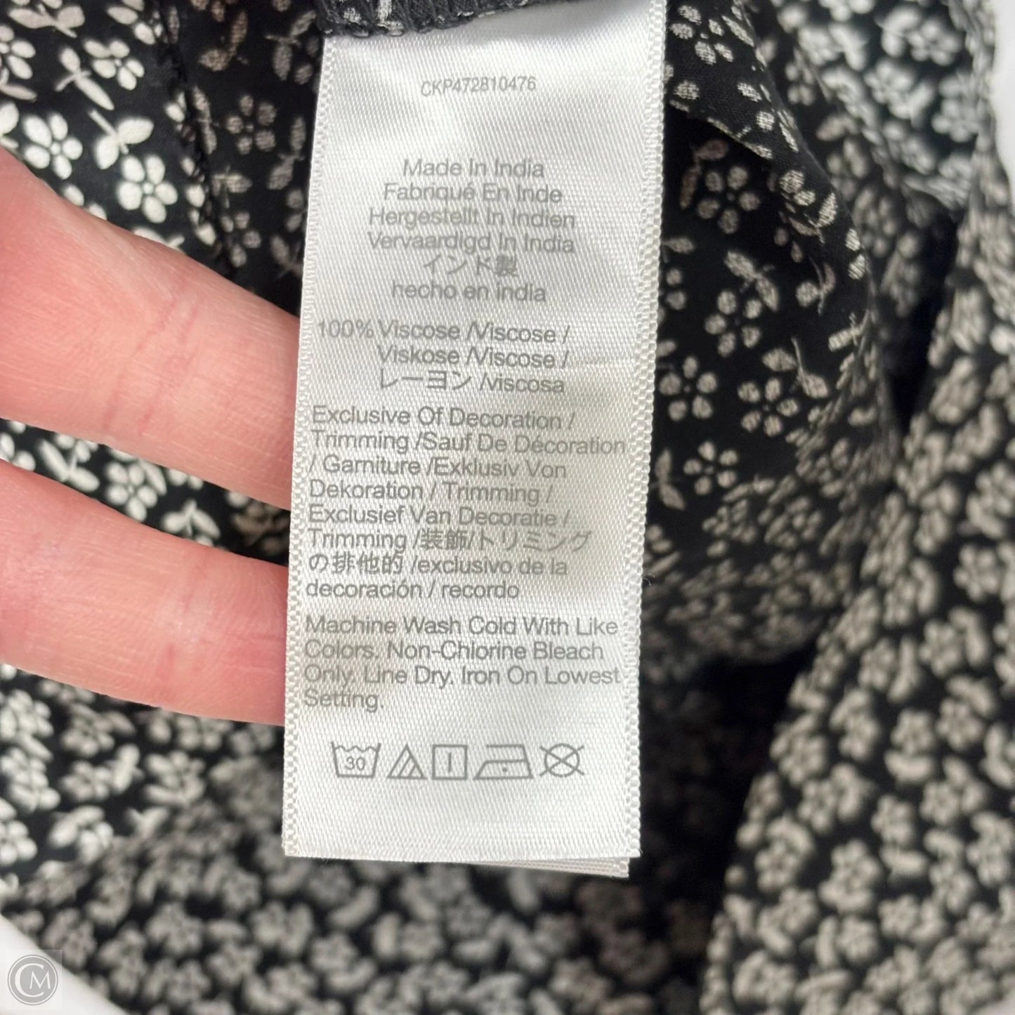 Jumpsuit By Madewell In Black & White, Size: M