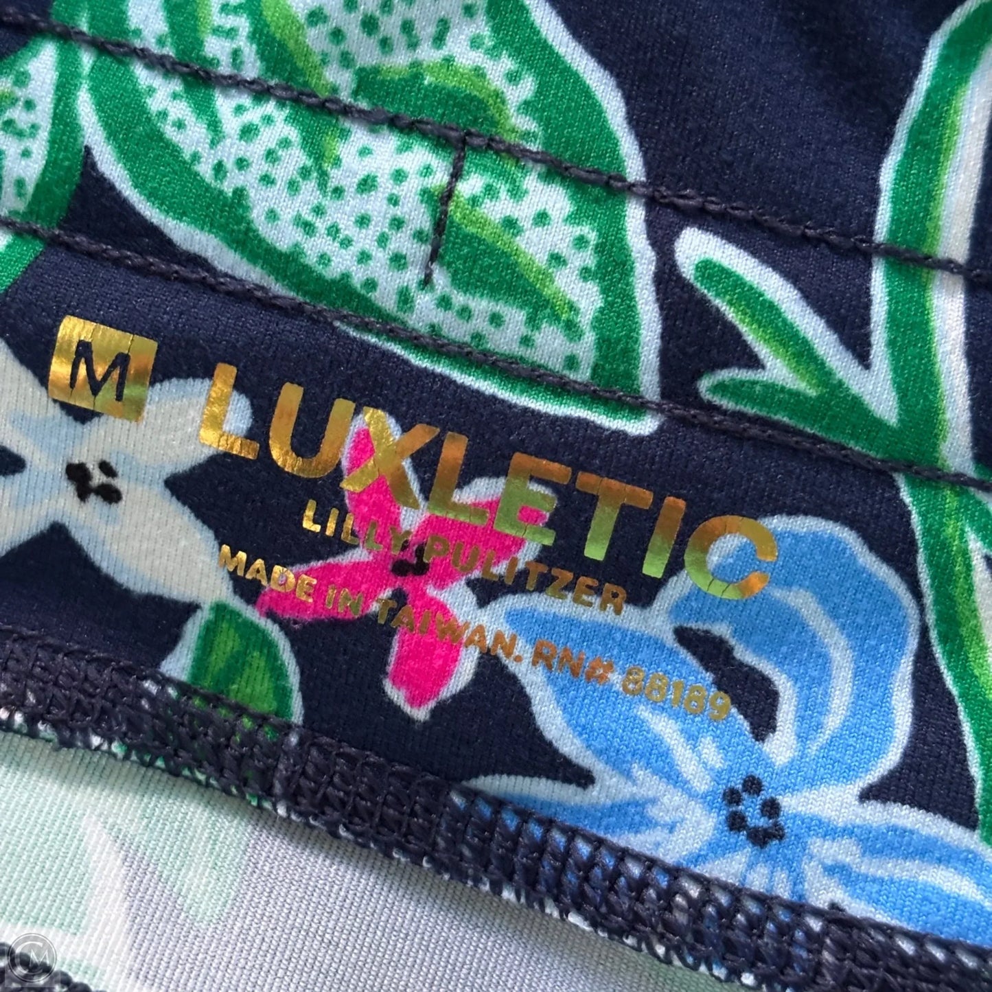 Pants Designer By Lilly Pulitzer In Blue & Green, Size: M