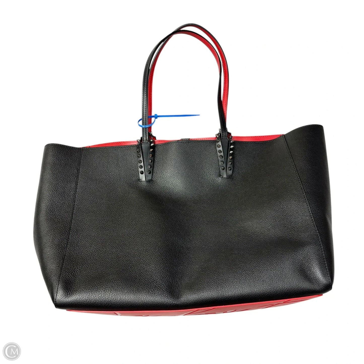 Handbag Luxury Designer By Christian Louboutin, Size: Large