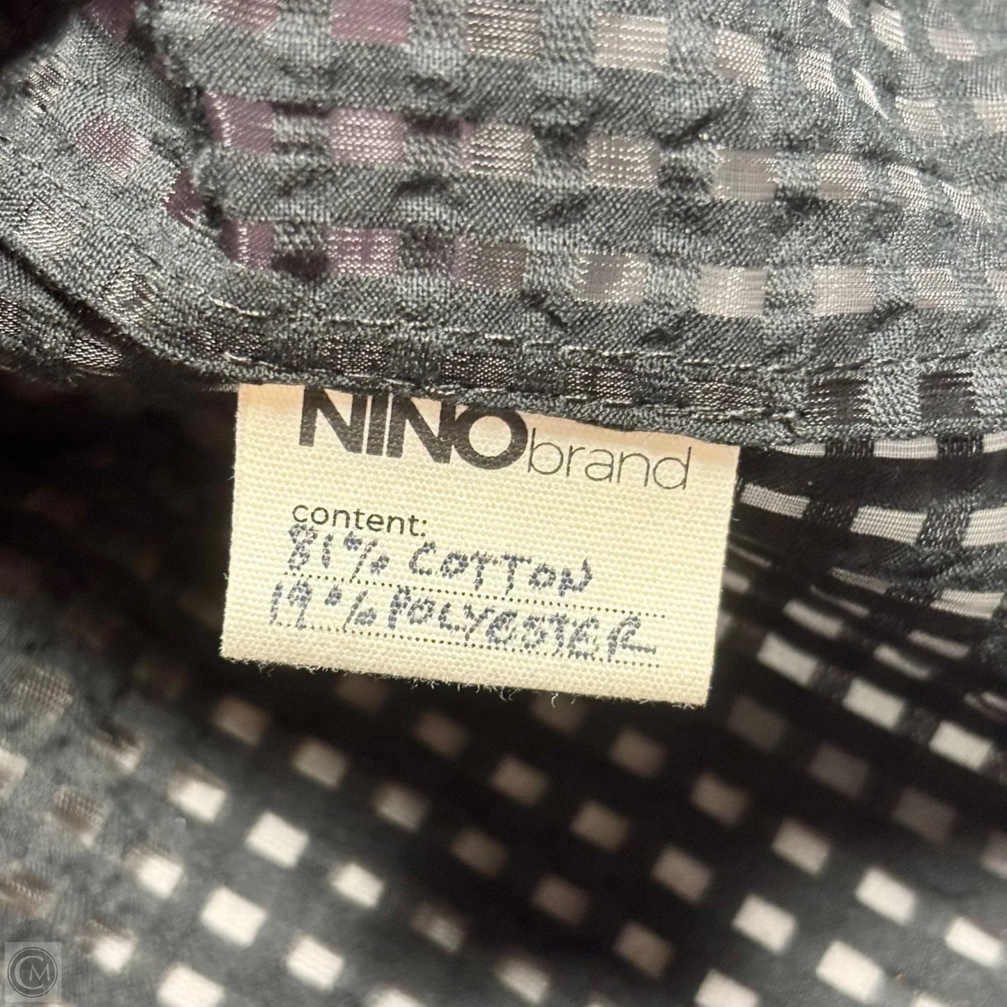 Blouse Short Sleeve By Ninobrand In Black, Size: Xs