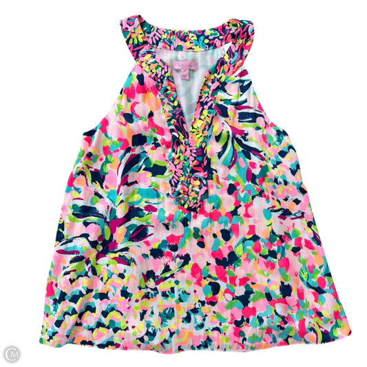 Top Sleeveless Designer By Lilly Pulitzer In Multi-colored, Size: Xs