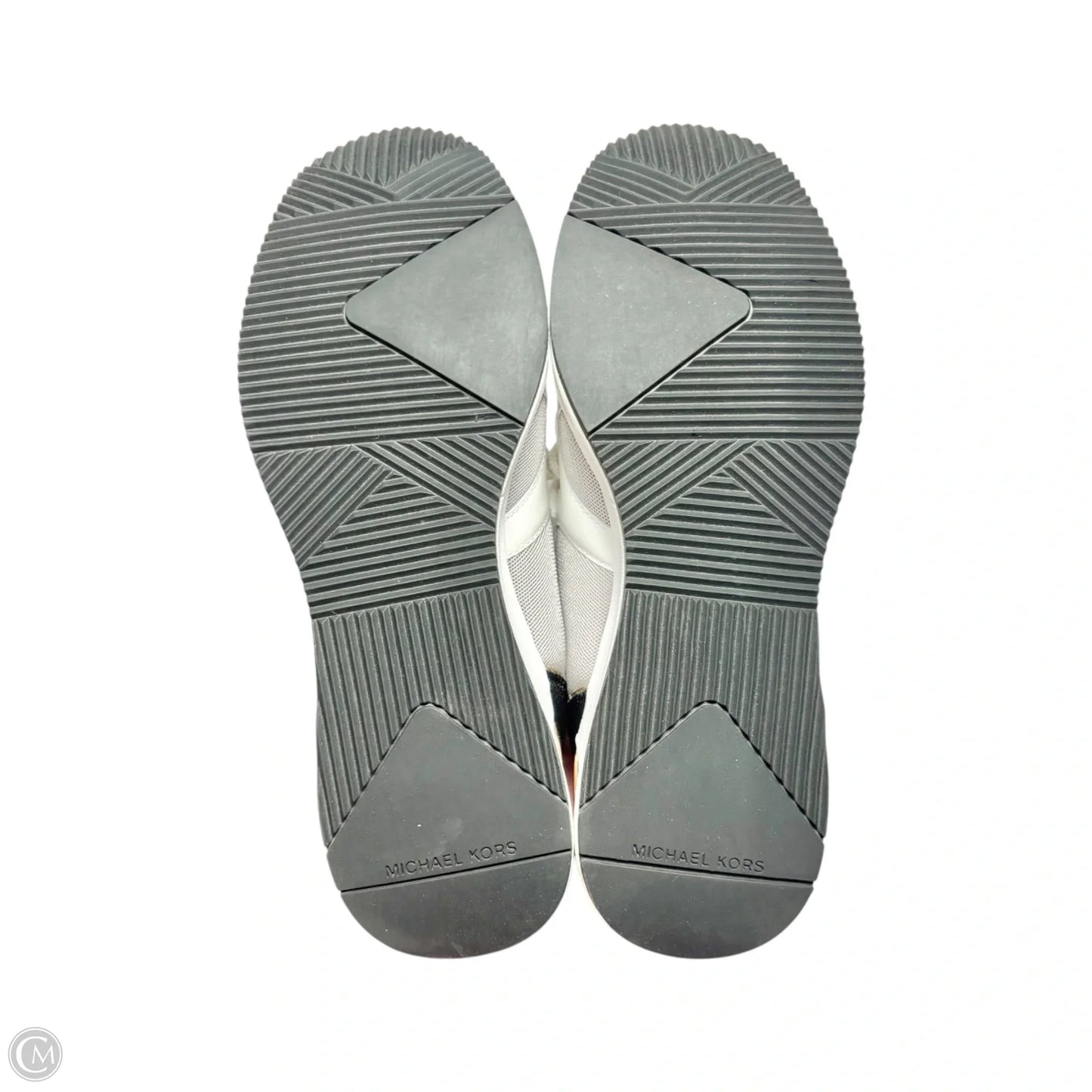Shoes Sneakers By Michael By Michael Kors In Grey & White, Size: 7.5