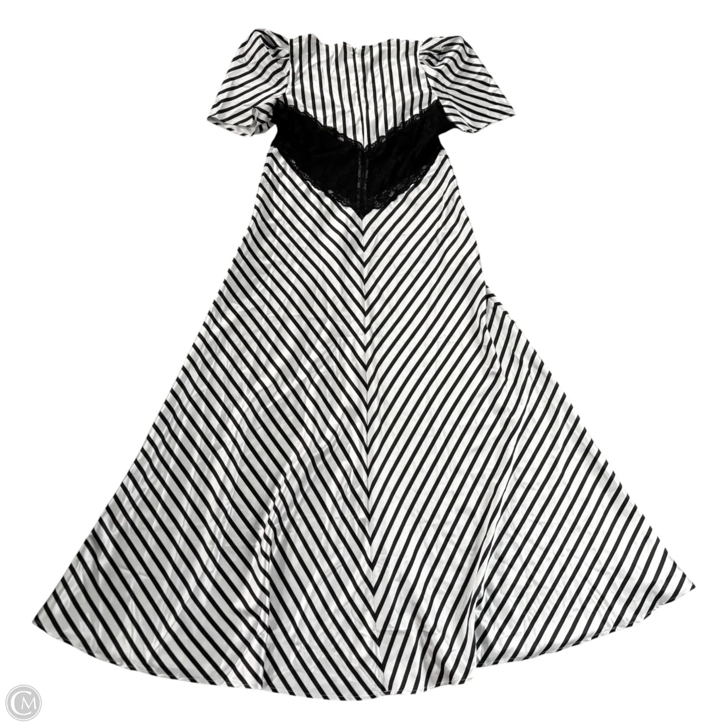 Dress Casual Maxi By Akira In Black & White, Size: 1x