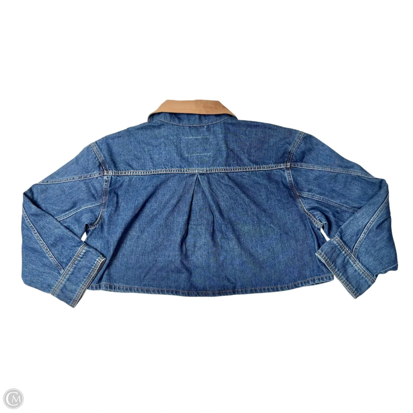Jacket Denim By Pilcro In Blue Denim, Size: Xl