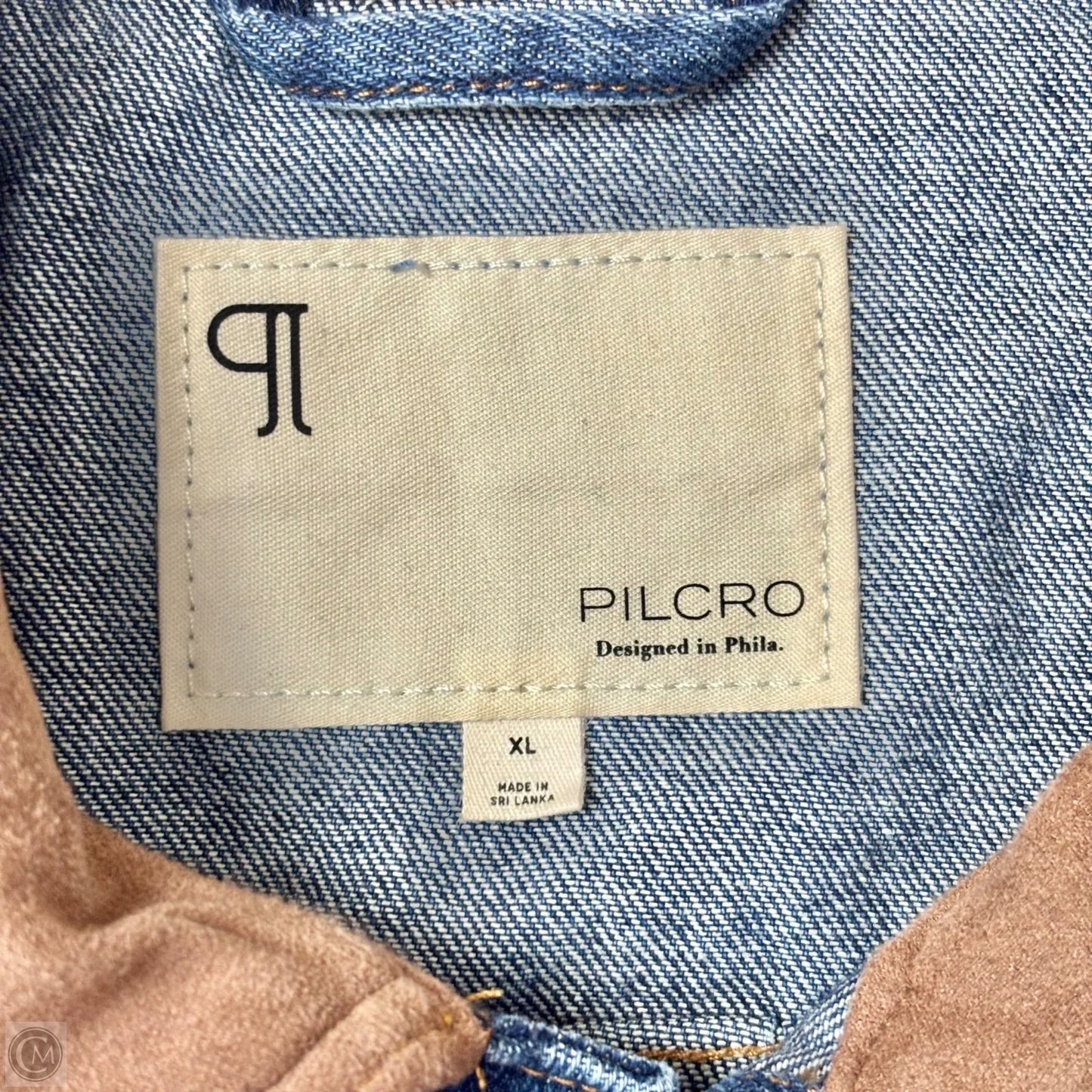 Jacket Denim By Pilcro In Blue Denim, Size: Xl
