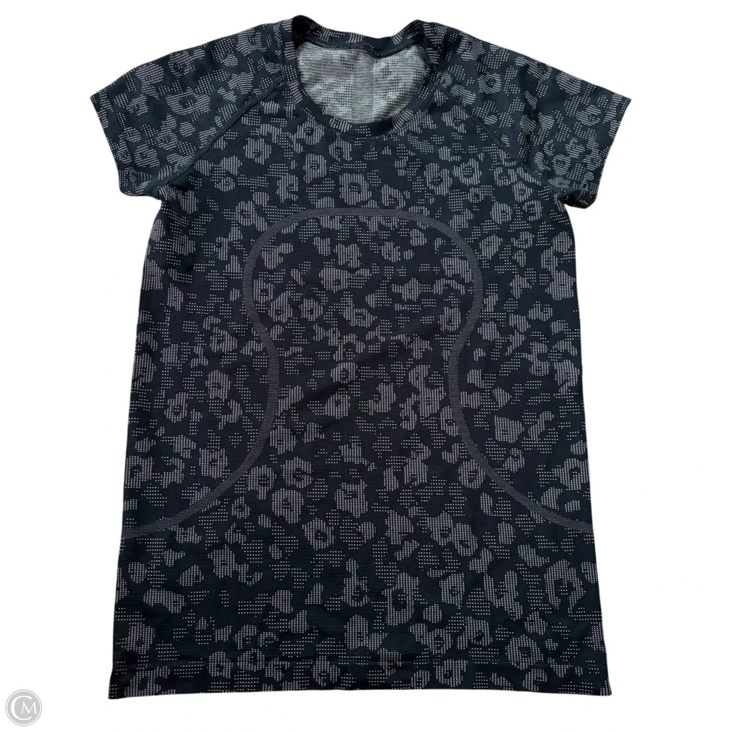 Athletic Top Short Sleeve By Lululemon In Camouflage Print, Size: S