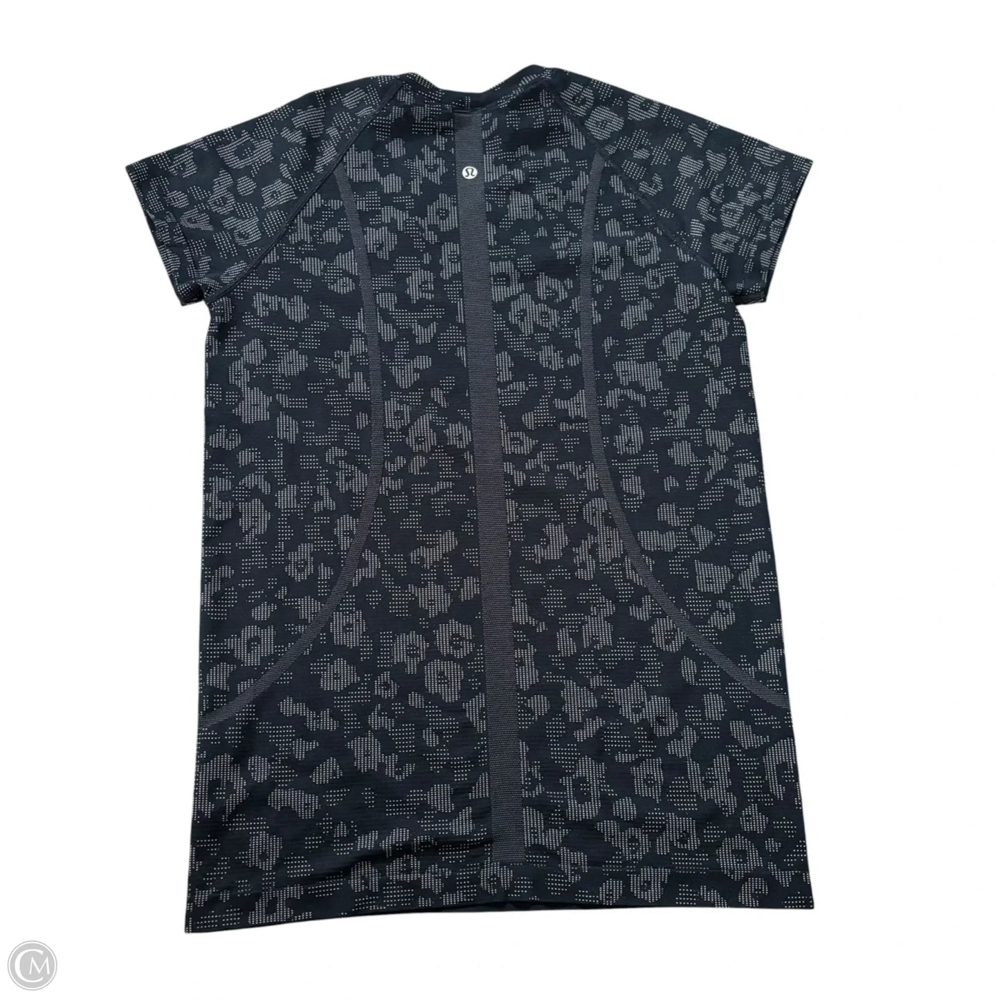 Athletic Top Short Sleeve By Lululemon In Camouflage Print, Size: S