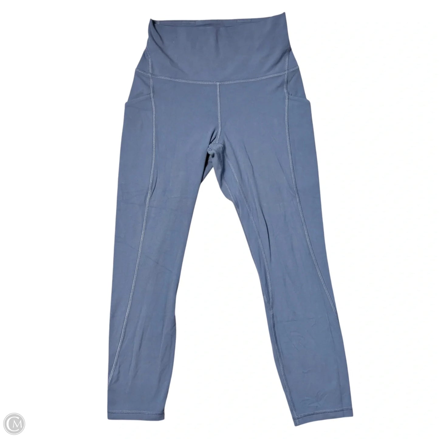Athletic Leggings Capris By Lululemon In Blue, Size: S